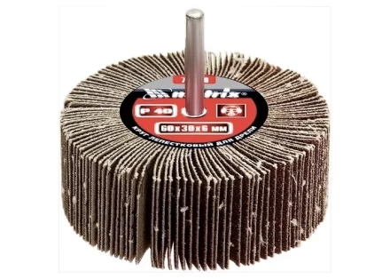 Круг лепестковый для дрели P 60  80 х 40 х 6 мм MATRIX 74152 купить в Надыме