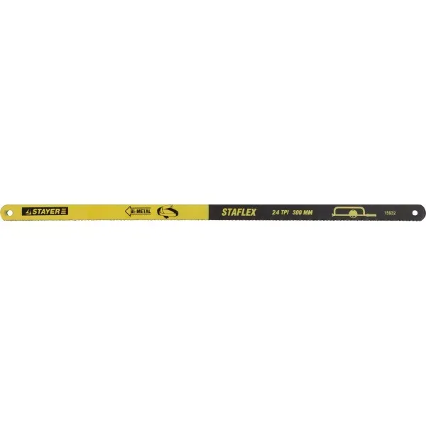 Полотно STAYER "PROFI" "STAYER-FLEX" по металлу, биметаллическое, 24TPI, 300 мм, 50 шт 15932-S50 купить в Надыме