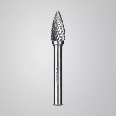 Зубр Твердосплавная борфреза G - парабола с острым углом, 10 х 20 мм (28806-10-20) купить в Надыме