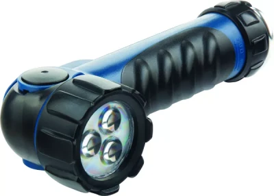 Фонарик светодиодный, противоударный, влагозащищённый, 3 ярких Led, 2хLR20, Stern 90521