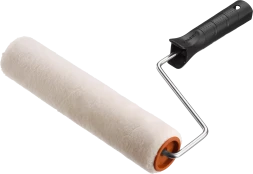 Малярный валик ЗУБР ОПТИМА-ВЕЛЮР 40 х 180 мм бюгель 6 мм ворс 4 мм полиэстер 03547-18