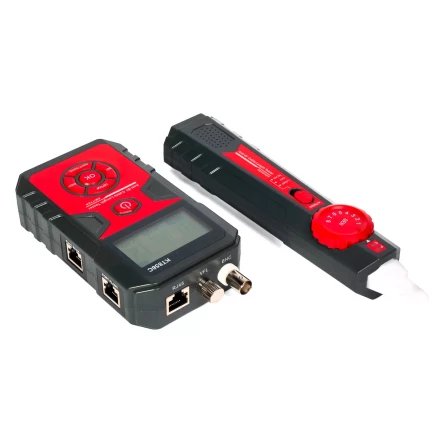 LAN-тестер кабельный КВТ KT 858C с функцией PoE (86210) купить в Надыме