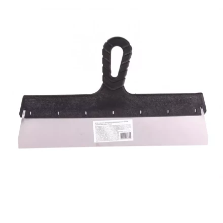 Шпатель фасадный из нержавеющей стали 350 мм пластмассовая ручка 85153 купить в Надыме