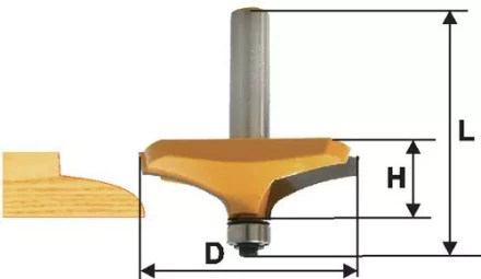 Фреза фигирейная горизонтальная ф635х19мм хв 12мм 10587 купить в Надыме