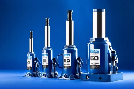 Домкрат гидравлический бутылочный T50, 12т, 228-467мм, ЗУБР Профессионал 43060-12 43060-12_z01 купить в Надыме