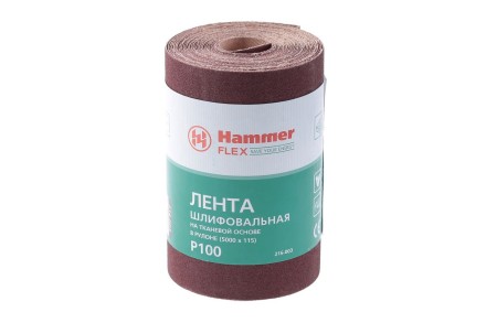 Лента шлифовальная в рулоне HAMMER Flex  216-003 купить в Надыме
