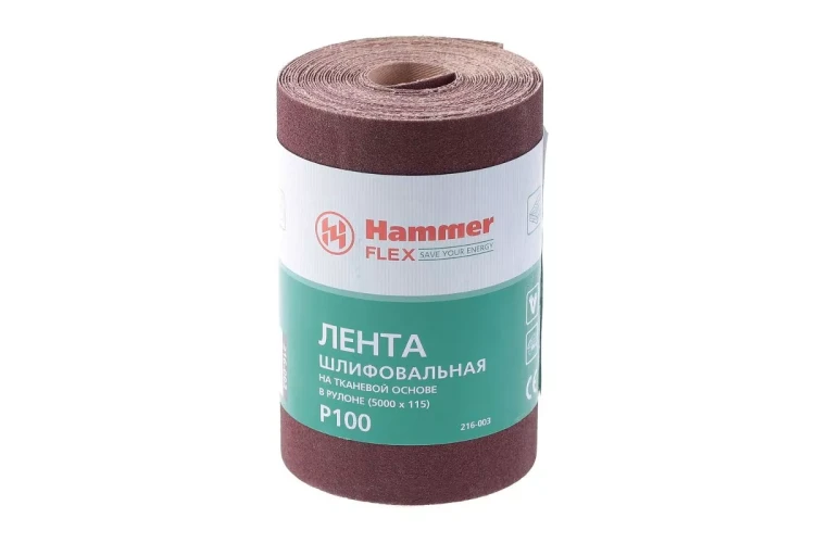 Лента шлифовальная в рулоне HAMMER Flex  216-003 купить в Надыме