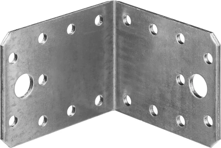 ЗУБР УК-2.5, 55 x 70 x 70 x 2.5 мм, цинк, крепежный уголок (31012-70) купить в Надыме