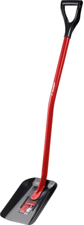 ЗУБР МАСТЕР, 295 х 230 х 1200 мм, полотно 1.5 мм, закалено, стальной изогнутый черенок с рукояткой, тип ЛСП, совковая лопата (39525) купить в Надыме