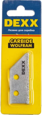 Лезвие DEXX сменное с карбидным напылением для скребка 33413, 1шт 33413-S1 купить в Надыме