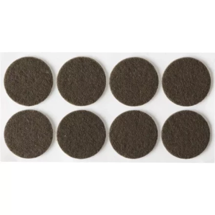 Накладки STAYER "COMFORT" на мебельные ножки, самоклеящиеся, фетровые, коричневые, круглые - диаметр 25 мм, 8 шт 40910-25 купить в Надыме