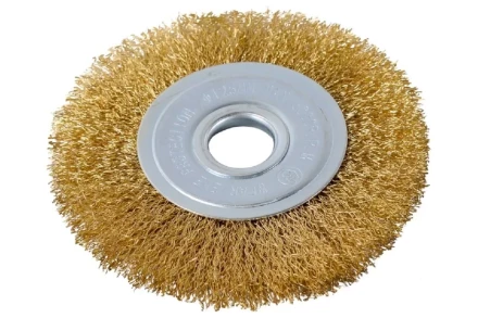 Щётка для УШМ Вихрь плоская, латунированная, 125 мм 73/1/3/45 купить в Надыме