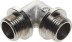 Уголок GENERAL FITTINGS с упором, никелированная латунь, ш/ш, 1/2&quot; 51072-S/S-1/2 купить в Надыме
