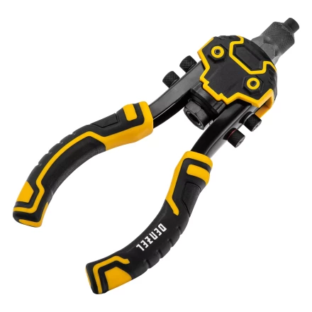 Заклепочник двуручный, заклепки 2,4-3,2-4,0-4,8-6,4 мм Denzel 40500 купить в Надыме