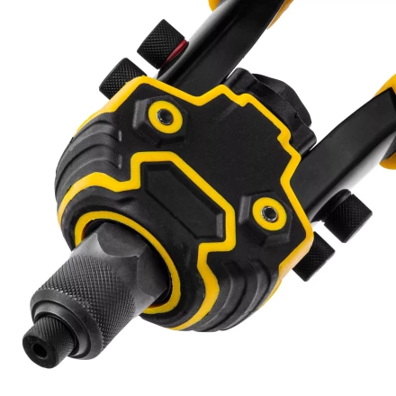 Заклепочник двуручный, заклепки 2,4-3,2-4,0-4,8-6,4 мм Denzel 40500 купить в Надыме