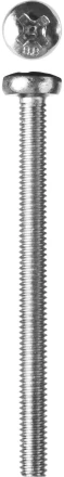 Винт ЗУБР "МАСТЕР" DIN 7985, класс прочности 4.8, оцинкованный, M4x50мм, 5кг 303150-04-050 купить в Надыме