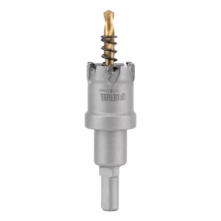 Коронка по металлу твердосплавная, 27 мм Denzel 724007 купить в Надыме