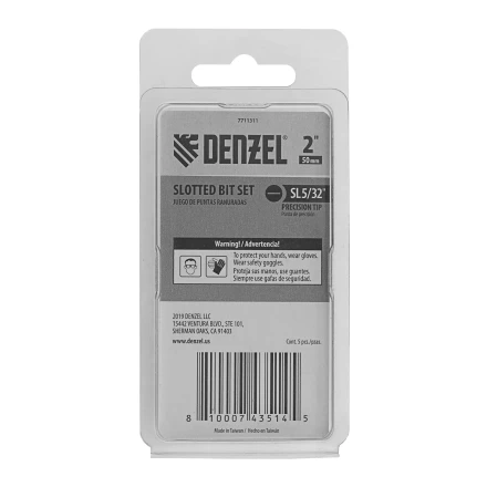 Бита SL4x50, 5 шт. Denzel 7711311 купить в Надыме