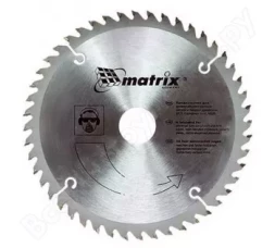 Пильный диск по дереву 235 х 32мм 48 зубьев + кольцо 30/32 MATRIX Professional 73234