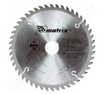 Пильный диск по дереву 235 х 32мм 48 зубьев + кольцо 30/32  MATRIX  Professional 73234 купить в Надыме