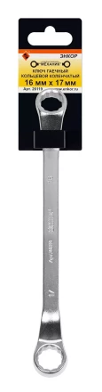 Ключ гаечный кольцевой коленчатый 16x17 Энкор 26119 купить в Надыме