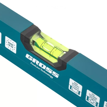 Уровень алюминиевый 600 мм 2 глазка Handwerker Gross 33901 купить в Надыме