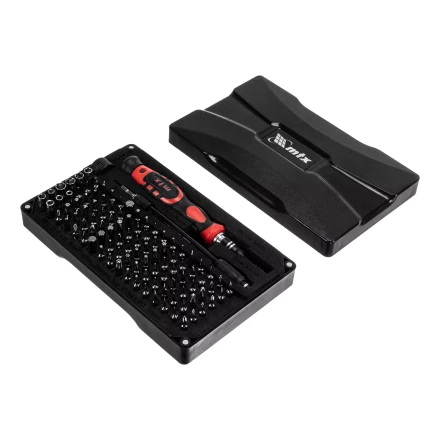 Набор для точных работ 107 в 1 MTX, универсальный, сталь CrV, 135697 купить в Надыме