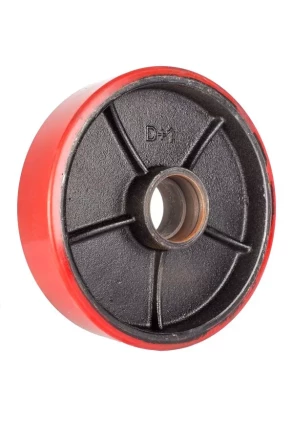 Колесо полиуретановое 200х50 мм без подшипника для тележек гидравлических BF/WB/RHP 1001014 купить в Надыме