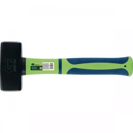 Кувалда, 1000 г, фибергласовая обрезиненная рукоятка СИБРТЕХ 10914 купить в Надыме