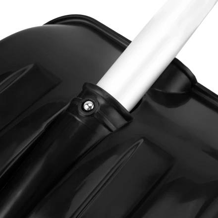 Лопата для уборки снега Palisad, полипропилен, 260х340х720-915 мм, телескопический черенок, Base 61693 купить в Надыме