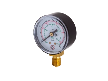 Манометр ТМ-210Р   0-90/37L/min  0,4MPa   M12х1,5.2,5   N2 Сварог купить в Надыме