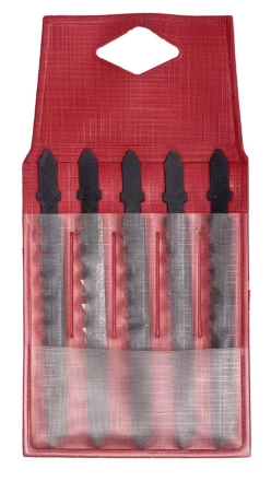 Набор ЗУБР "ЭКСПЕРТ": Полотна по дереву для эл/лобз, EU-хвостовик, 5шт 1595-S5 купить в Надыме