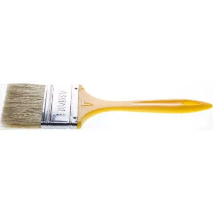 Кисть плоская STAYER "UNIVERSAL-MASTER", светлая натуральная щетина, пластмассовая ручка, 100мм 0107-100_z01 купить в Надыме