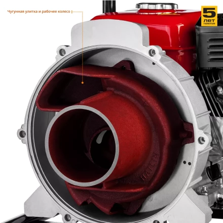 Мотопомпа бензиновая МПГ-1000-80 серия МАСТЕР купить в Надыме