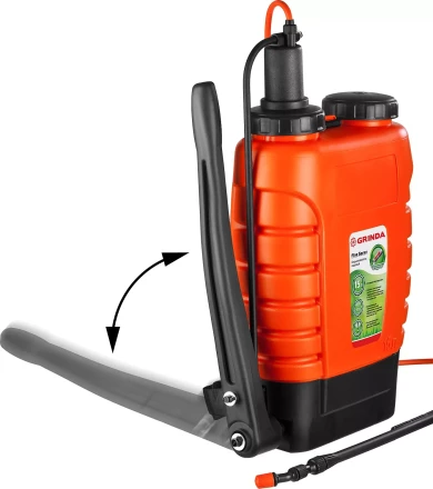 Опрыскиватель садовый GRINDA "Fine Spray", ранцевый, телескопический удлинитель, 15л 425216 купить в Надыме