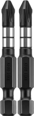 Биты для ударных шуруповертов KRAFTOOL Impact Pro PH 26191-2-50-S2 купить в Надыме