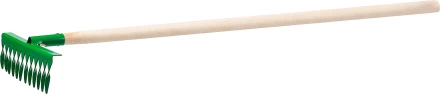 Грабли РОСТОК садовые с черенком, 12 витых зубцов 421900-12 купить в Надыме