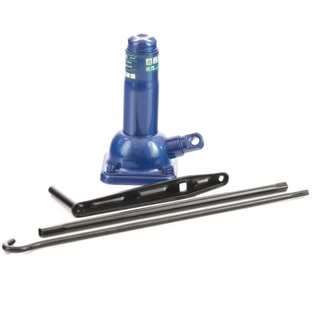 Домкрат механический бутылочный 2 т h подъема 270–485 мм домкрат ручка Stels 50105 купить в Надыме