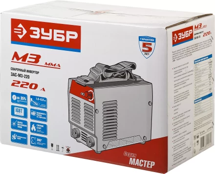 Сварочный инвертор ММА ЗАС-М3-220 серия МАСТЕР купить в Надыме
