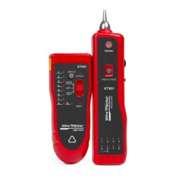 LAN-тестер кабельный КВТ KT 801 с тон-генератором (86213)