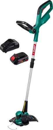 ЗУБР С1-18, 18 В, 25 см, 1 АКБ (2 А·ч), аккумуляторный триммер (ТА-185-21) купить в Надыме