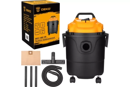 Пылесос промышленный DEKO DKVC-1400-15P, 015-0033 купить в Надыме