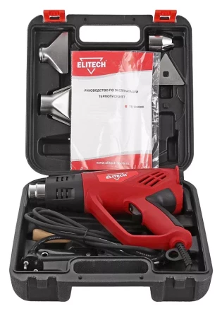 Фен строительный ELITECH ТВ 2000 ЖК купить в Надыме