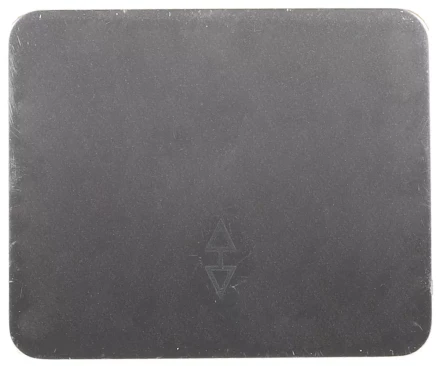 Выключатель СВЕТОЗАР "ГАММА" проходной, одноклавишный, без вставки и рамки, цвет светло-серый металлик, 10A/~250B SV-54137-SM купить в Надыме