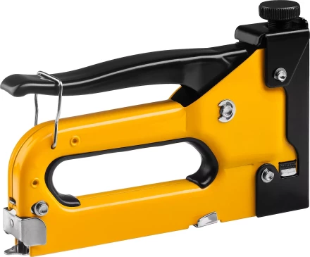 Степлер "Max 53" с регулировкой силы удара, металлический корпус, для тонкой скобы тип 53 (4-14 мм), STAYER Master 31501 купить в Надыме