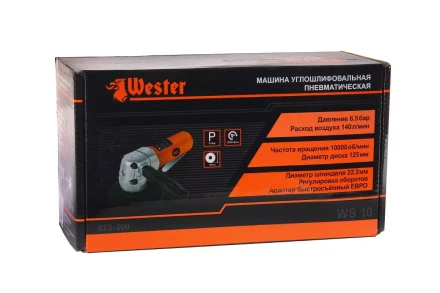 Машина углошлифовальная пневматическая WESTER WS-10 купить в Надыме