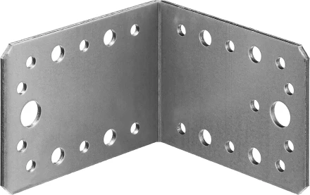 ЗУБР УК-2.5, 65 x 90 x 90 x 2.5 мм, цинк, крепежный уголок (31012-90) купить в Надыме