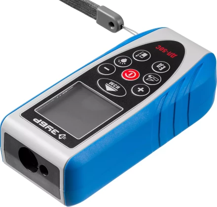 Дальномер ЗУБР "ЭКСПЕРТ" лазерный "ДЛ-50 C", точность 1.5мм, дальность 50м, класс защиты IP54 34933_z01 купить в Надыме