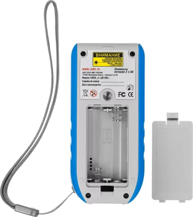 Дальномер ЗУБР "ЭКСПЕРТ" лазерный "ДЛ-50 C", точность 1.5мм, дальность 50м, класс защиты IP54 34933_z01 купить в Надыме