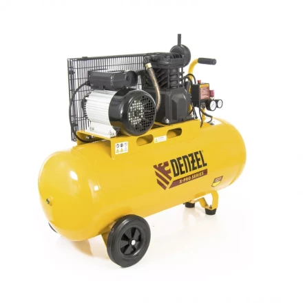 Компрессор масляный поршневой ременной  DENZEL PC 2/100-400 Х-PRO 58074 купить в Надыме